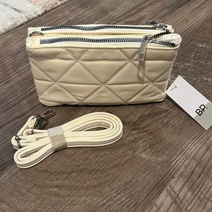 Triangle Quilt Crossbody Bag